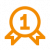 affordable high quality service icon - orange