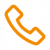 phone icon lg - orange